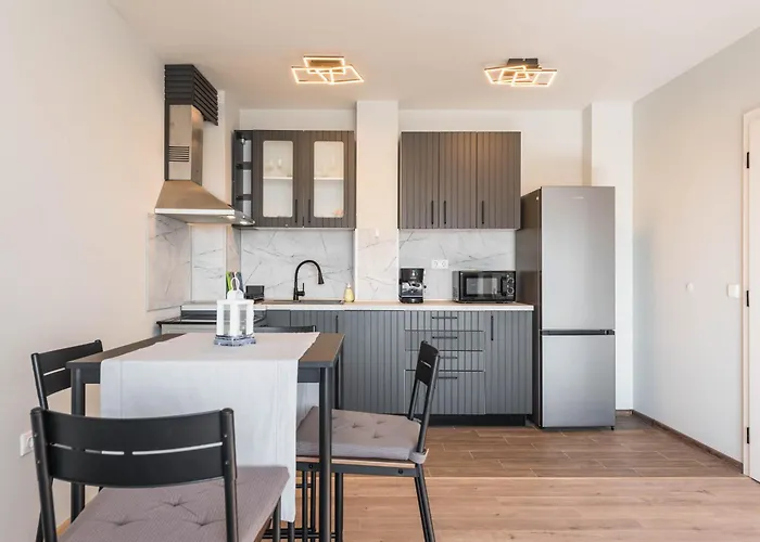 Apartment Sunny Ap & Parking 5min From The *