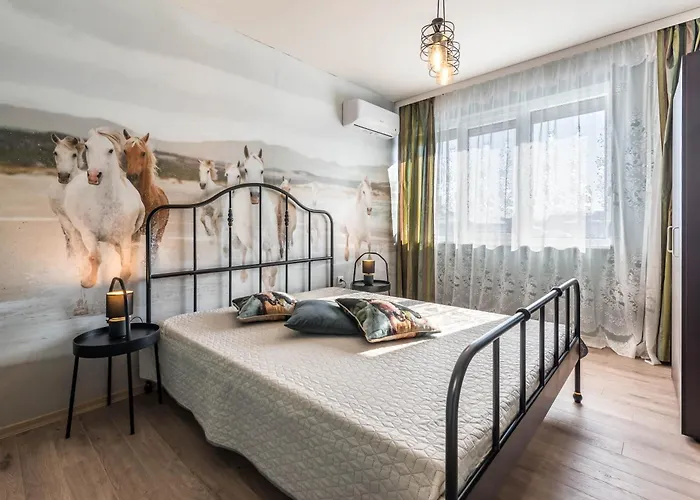 Apartment Sunny Ap & Parking 5min From The